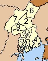 Map of tambon