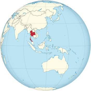 Thaiföld helyzete a Földön