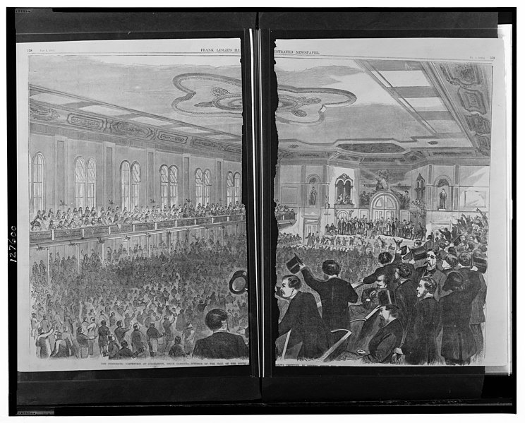 File:The Democratic convention at Charleston, South Carolina - Interior of the hall of the South Carolina Institute in Meeting Street.jpg