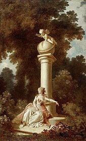 Aşkın İlerlemesi - Reverie - Fragonard 1771-72.jpg
