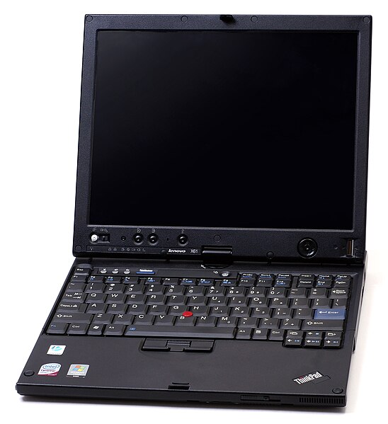 File:ThinkPad X61 Tablet.jpg