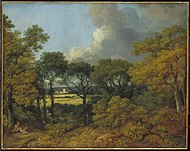 Thomas Gainsborough - Peisaj împădurit cu odihnă țărănească - Google Art Project.jpg