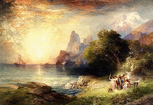 Thomas Moran - Ulysses and the Sirens, 1900.jpg