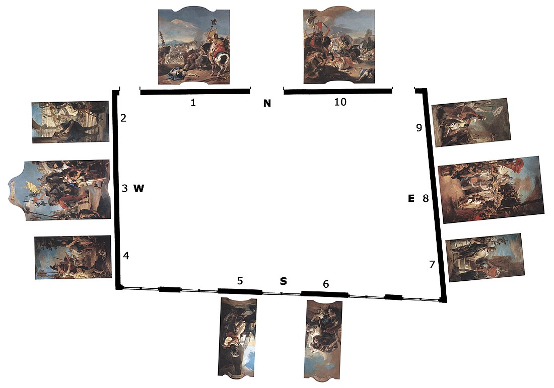 File:Tiepolo in Ca' Dolfin painting plan.jpg