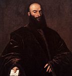 Titian - Portrait of Jacopo (Giacomo) Dolfin (detail) - WGA22944.jpg