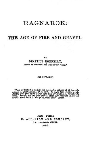 <i>Ragnarok: The Age of Fire and Gravel</i> Book by Ignatius Donnelly