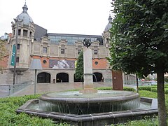 Fuente central de la plaza