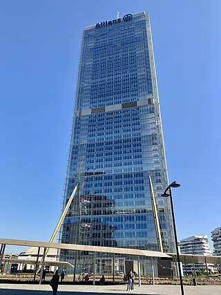 <span class="mw-page-title-main">Allianz Tower</span> Fifty-floor, 209-metre-tall (686 ft) skyscraper in Milan, Italy