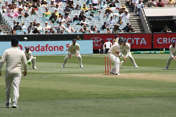 Head batting at the MCG during day 2 of the 2021 Boxing Day Test.