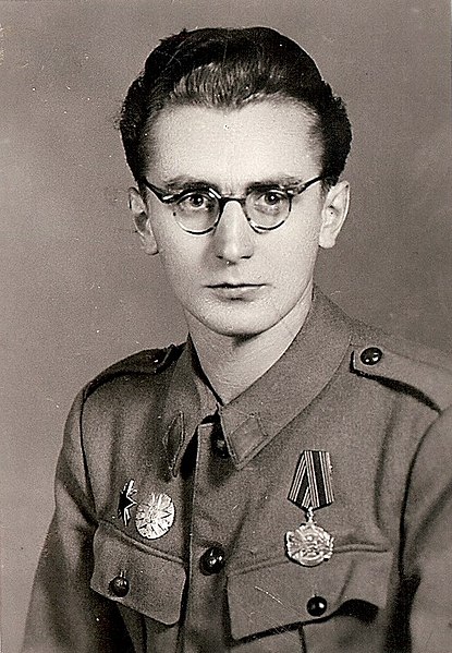 Tuđman as a member of the Yugoslav Partisans