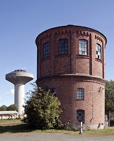 2nd, Buildings: Two water towers in Kristianstad. David Castor. CC-BY-SA-3.0