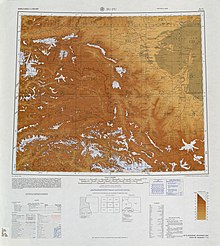 Map of Kashgar (labeled as SU-FU (KASHGAR)) and surrounding region from the International Map of the World (1966)[lower-alpha 1]