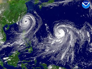 Taifun: Etymologie, Auswirkungen, Bekannte Taifune