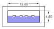 Dimensiunea mufei USB de tip A.svg