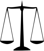 Fichier:US Department of Justice Scales Of Justice.svg