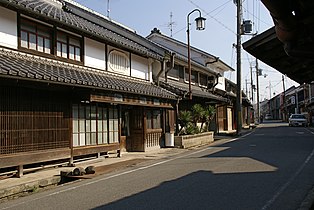Matsuyaman historiallista kaupunginosaa
