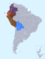 Colombia, Ecuador, Peru, Bolivia