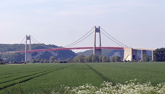 Tancarville Bridge - Wikidata