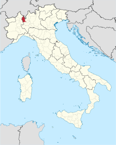 Provincia di Varese – Localizzazione