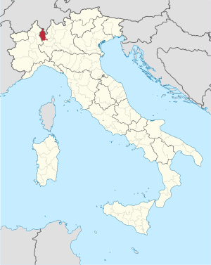 Cherta de la provinzia de Varese