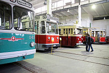 Vasileostrovsky Straßenbahn Halbdepot 4.jpg