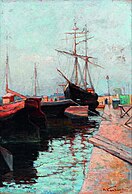 Havnen i Odessa, 1898