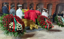 Jorge Sampaio lying in state at the National Coach Museum in 2021 Velorio Jorge Sampaio GMNTV 2.png