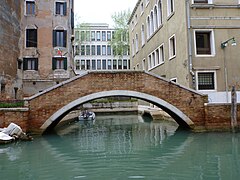 ponte della Cavana de l'Enel, longeant le rio