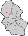 Stadsdelen gemeente Ahaus
