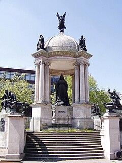 Victoria Monument, Liverpool monument at Derby Square in Liverpool