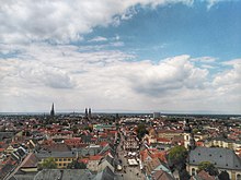 View of Speyer from its cathedral