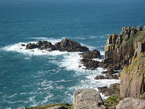 View of cliffs at Lands End, Cornwall (2175675086)