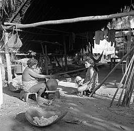 vrouwen in het dorp, 1947