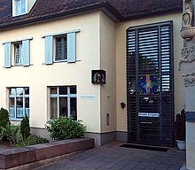 Entrance of the Waghausel monastery Waghausel Kloster Eingang.jpg