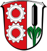 Coat of arms of the former community of Bischofsheim