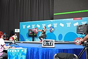 Deutsch: Gewichtheben bei den Olympischen Jugendspielen 2018; Tag 1, 7. Oktober 2018; Jungen 56 kg English: Weightlifting at the 2018 Summer Youth Olympics at 7 October 2018 – Boys' 56 kg