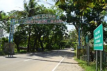 Welcome arch to Catarman Welcome Arch at Catarman, Northern Samar.JPG
