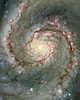 La Galaxie Vortex, dans la constellation des Chiens de Chasse