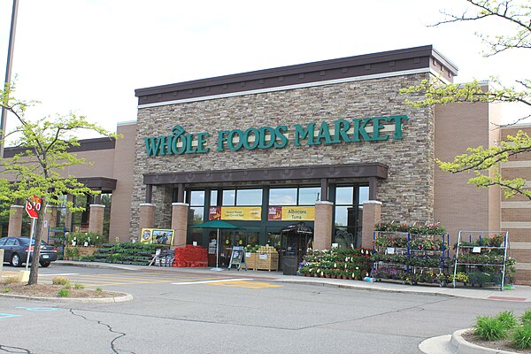 Whole Foods Market store in Ann Arbor, Michigan