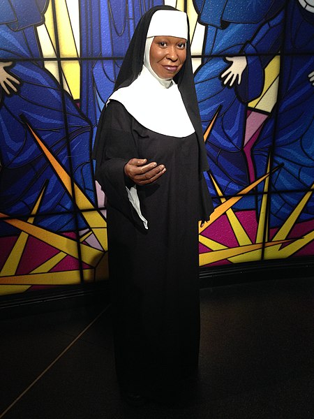 Whoopi Goldberg figure at Madame Tussauds London