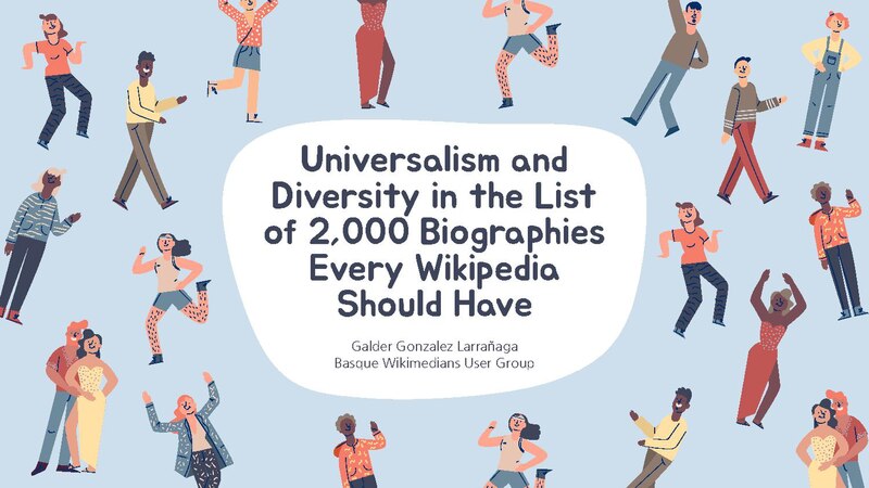 File:Wikimania 2023 - diversity and universalism in the list of 2000 biographies every Wikipedia should have.pdf