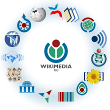 Wikimedia logo family 2013 with WMRU in center.svg