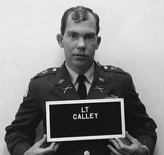 <span class="mw-page-title-main">William Calley</span> American army officer convicted for leading massacre at My Lai, Vietnam (1943–2024)