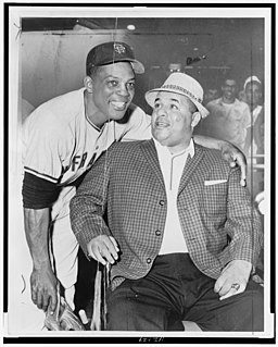 Willie Mays and Roy Campanella NYWTS