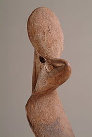 Wooden cobra figurine