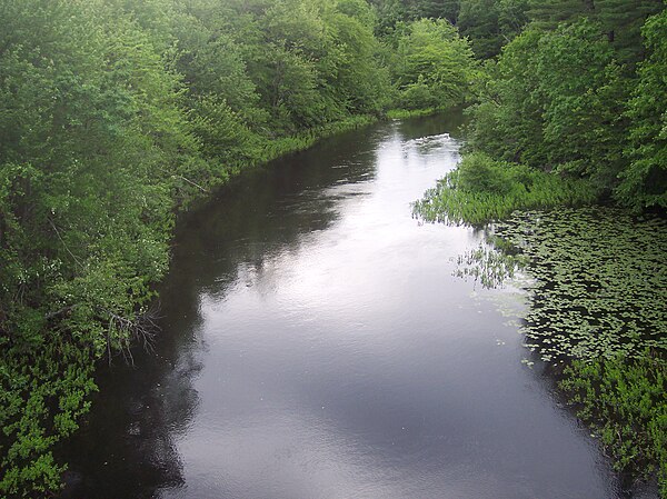 The Woonasquatucket River below Stillwater Reservoir in Smithfield