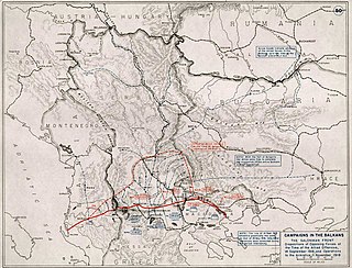 Liberation of Serbia, Albania and Montenegro (1918)