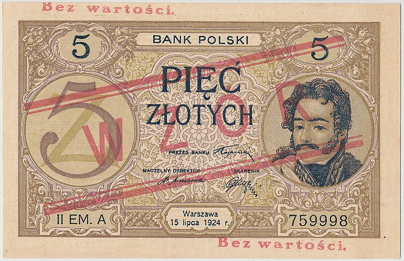 File:Wzór 5 złotych 1924 awers.jpg