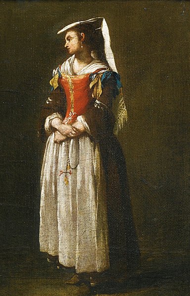 File:'A Young Woman Dressed in Neapolitan Fashion' by Jean Barbault.jpg