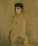 Édouard Manet Jeune femme en rose (1880), Pusjkinmuseet.[3]